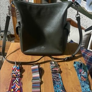 Coach Crossbody-Olive Green